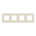Рамка 4 постова, Unica New - Schneider Electric [NU280844]