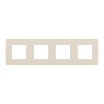 Рамка 4 постова, Unica New - Schneider Electric [NU280844]