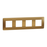 Рамка 4 постова, Unica New - Schneider Electric [NU280857M]