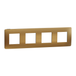 Рамка 4 постова, Unica New - Schneider Electric [NU280858M]