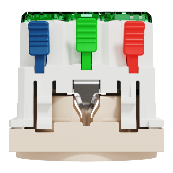 Зарядний пристрій USB + розетка, 10 А, 2 модулі, Unica New - Schneider Electric [NU301744]