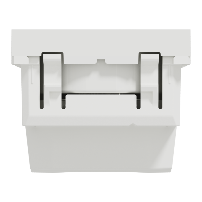 Розетка, біла, 16 А, 2 модулі, Unica New - Schneider Electric [NU303318]