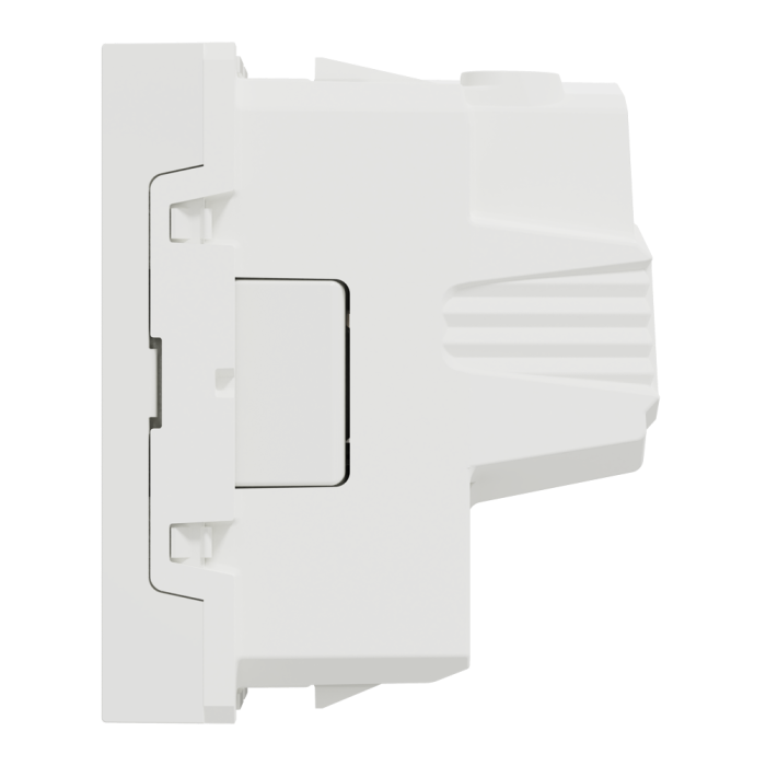Розетка, біла, 16 А, 2 модулі, Unica New - Schneider Electric [NU303318]
