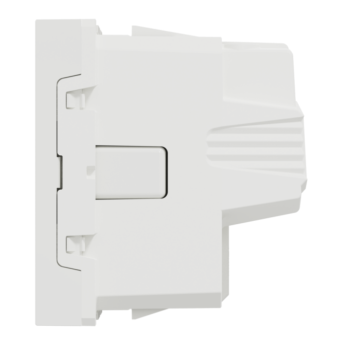 Розетка, біла, 16 А, 2 модулі, Unica New - Schneider Electric [NU303618]
