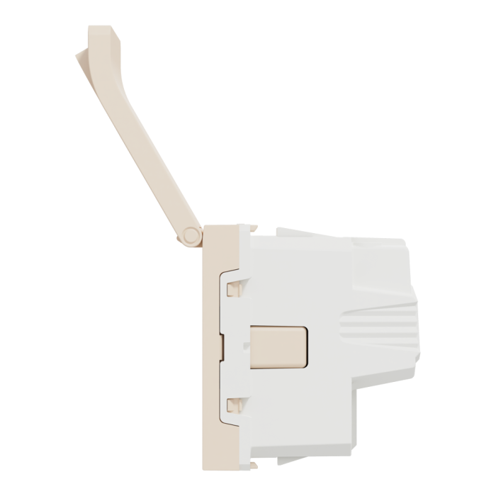 Розетка, 16 А, 2 модулі, Unica New - Schneider Electric [NU303744TA]