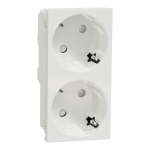 Розетка, біла, 16 А, 4 модулі, Unica New - Schneider Electric [NU306718A]