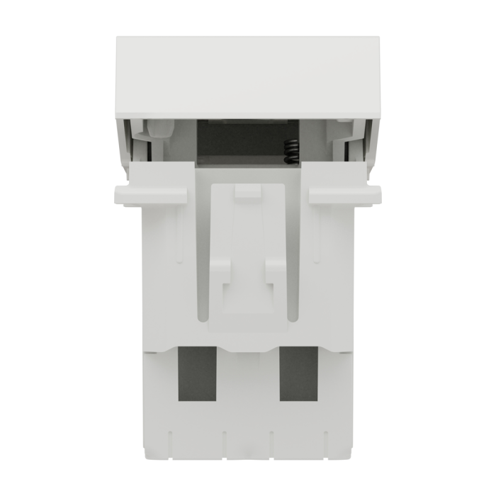 Вимикач, білий, 1-клавішний, 10 А, 1 модуль, Unica New - Schneider Electric [NU310118]