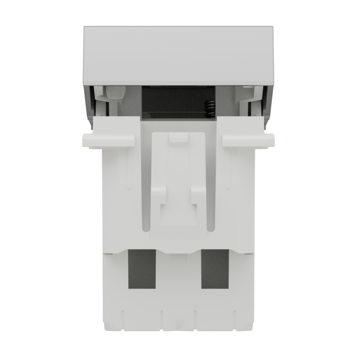 Вимикач, алюмінієвий, 1-клавішний, 10 А, 1 модуль, Unica New - Schneider Electric [NU310130]