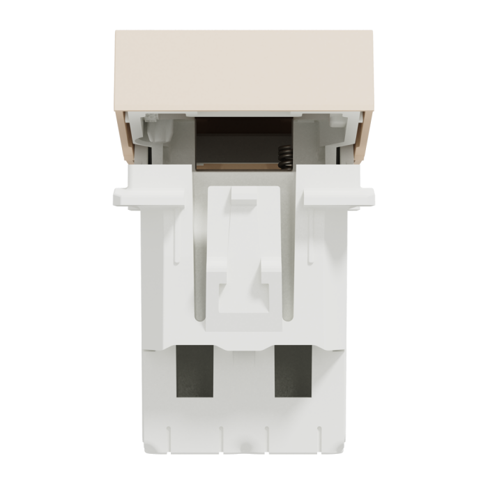 Вимикач, 1-клавішний, 10 А, 1 модуль, Unica New - Schneider Electric [NU310144]