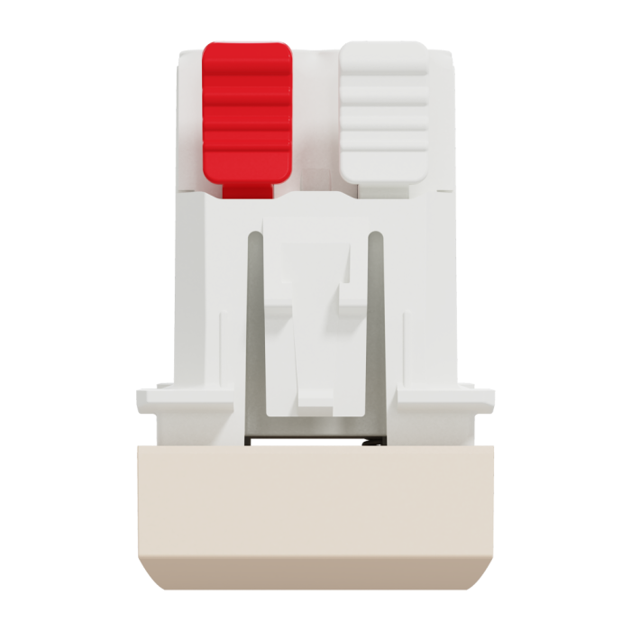 Вимикач, 1-клавішний, 10 А, 1 модуль, Unica New - Schneider Electric [NU310144]