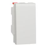 Вимикач, білий, 1-клавішний, 10 А, 1 модуль, Unica New - Schneider Electric [NU310318]