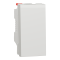 Вимикач, білий, 1-клавішний, 10 А, 1 модуль, Unica New - Schneider Electric [NU310318]