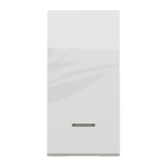 Вимикач, білий, 1-клавішний, 10 А, 1 модуль, Unica New - Schneider Electric [NU310318S]