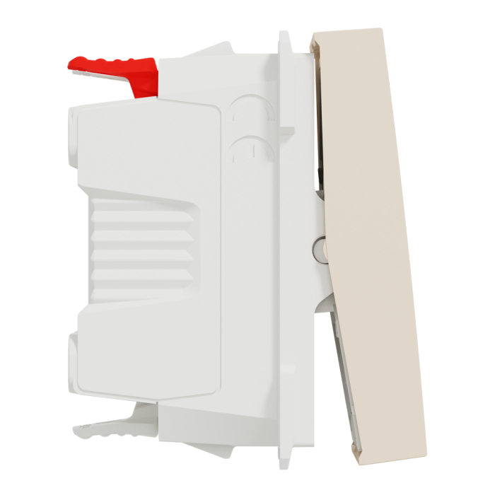 Вимикач, 1-клавішний, 10 А, 1 модуль, Unica New - Schneider Electric [NU310344]