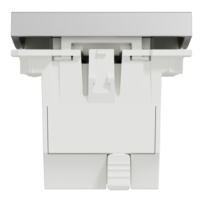 Управління затвором, алюмінієвий, 3-клавішний, 6 А, 2 модулі, Unica New - Schneider Electric [NU320830]