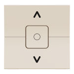 Вимикач для жалюзі, 3-клавішний, 6 А, 2 модулі, Unica New - Schneider Electric [NU320844]