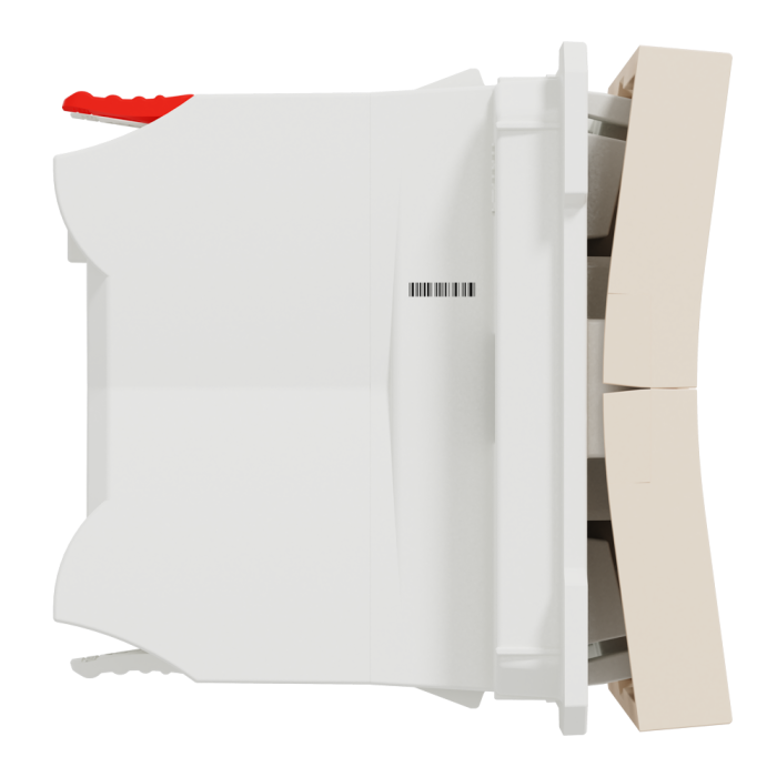 Вимикач для жалюзі, 3-клавішний, 6 А, 2 модулі, Unica New - Schneider Electric [NU320844]