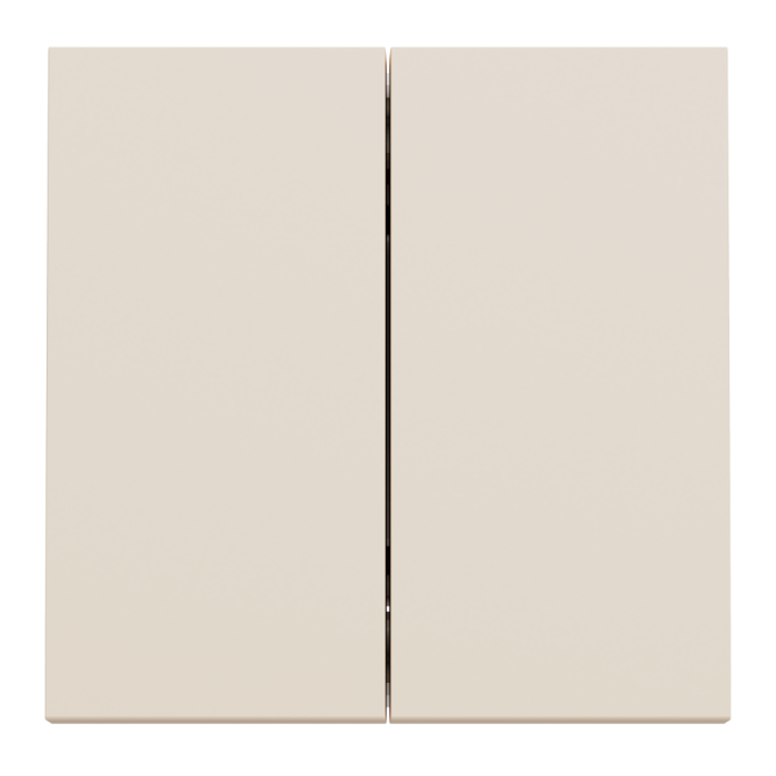 Вимикач, 2-клавішний, 10 А, 2 модулі, Unica New - Schneider Electric [NU321144]