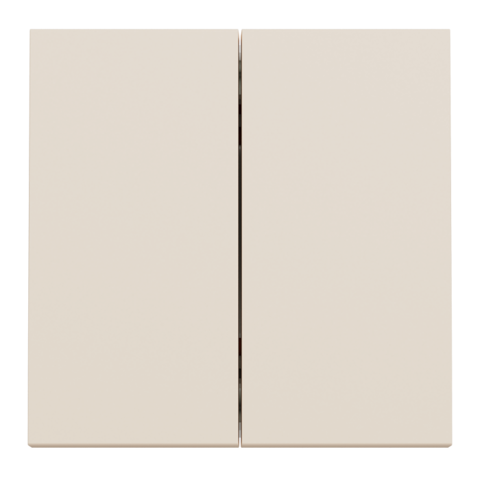 Вимикач, 2-клавішний, 10 А, 2 модулі, Unica New - Schneider Electric [NU321344]