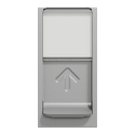 Мультимедійна розетка, алюмінієва, 1 модуль, (S-One), Unica New - Schneider Electric [NU341430]