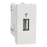 Роз'єм USB, білий, 1 модуль, Unica New - Schneider Electric [NU342918]