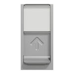 Мультимедійна розетка, алюмінієва, 1 модуль, (S-One), Unica New - Schneider Electric [NU344830]