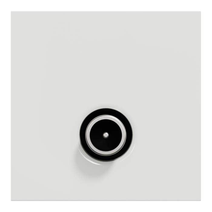 TV розетка, біла, 2 модулі, Unica New - Schneider Electric [NU346218]