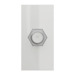 TV розетка, біла, 1 модуль, Unica New - Schneider Electric [NU346818]