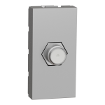 TV розетка, алюмінієва, 1 модуль, Unica New - Schneider Electric [NU346830]