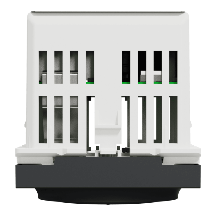 Термостат, чорний, 2 модулі, Unica New - Schneider Electric [NU350154]