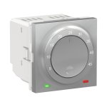 Термостат, алюмінієвий, 2 модулі, Unica New - Schneider Electric [NU350330]