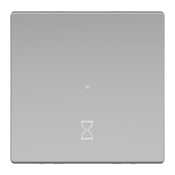 Таймер, алюмінієвий, 1-клавішний, 10 А, 2 модулі, Unica New - Schneider Electric [NU353530]