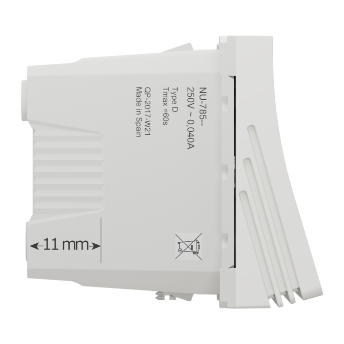 Зумер, білий, 2 модулі, Unica New - Schneider Electric [NU378518]