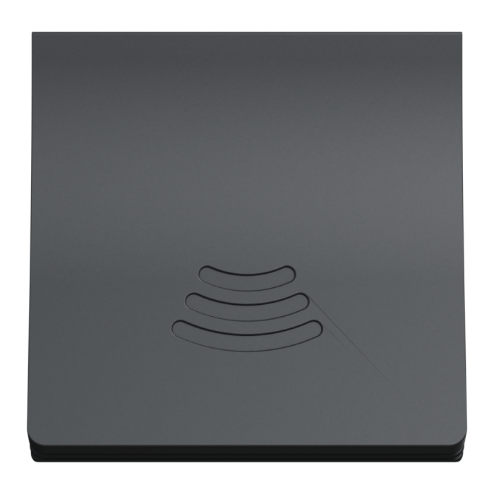 Зумер, чорний, 2 модулі, Unica New - Schneider Electric [NU378554]