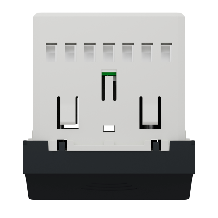 Електронний дверний дзвінок, чорний, 2 модулі, Unica New - Schneider Electric [NU378654]