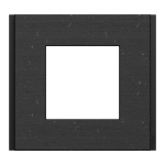 Рамка 1 постова, чорна, Unica New - Schneider Electric [NU600274]
