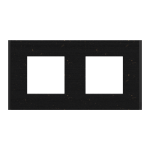 Рамка 2 постова, чорна, Unica New - Schneider Electric [NU600474]