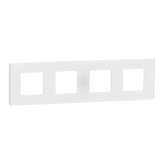 Рамка 4 постова, Unica New - Schneider Electric [NU600879]
