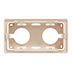 Монтажна коробка 2 постова, Unica New - Schneider Electric [NU800444]