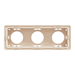 Монтажна коробка 3 постова, Unica New - Schneider Electric [NU800644]