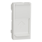 Лицьова накладка, біла, 1 модуль, Unica New - Schneider Electric [NU941018]