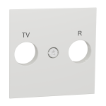 Накладка, біла, 2 модулі, Unica New - Schneider Electric [NU944018]