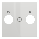 Накладка, біла, 2 модулі, Unica New - Schneider Electric [NU944018]