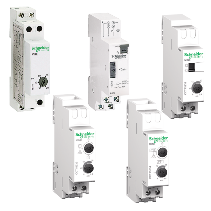 Безшумний електронний таймер, білий, 16 А, Acti9 - Schneider Electric [CCT15233]