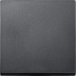 Клавіша для 1-кнопкового вимикача, чорна, Merten - Schneider Electric [MTN433114]