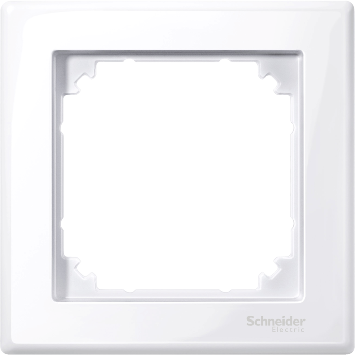 Рамка 1 постова, біла, Merten - Schneider Electric [MTN478125]