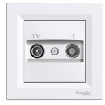 TV / r розетка, біла, Asfora - Schneider Electric [EPH3300221]