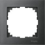 Рамка 1 постова, чорна, Merten - Schneider Electric [MTN4010-3614]