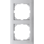 Рамка 2 постова, алюмінієва, Merten - Schneider Electric [MTN4020-3660]