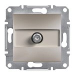 SAT розетка, бронза, Asfora - Schneider Electric [EPH3700169]